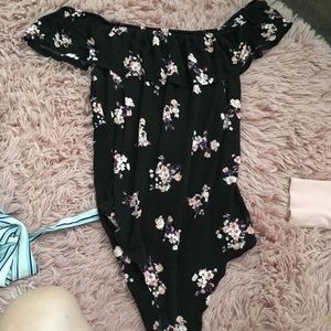 Floral onesie